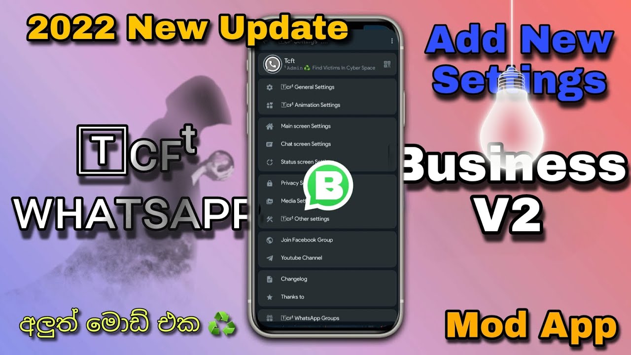 WhatsApp Business Mod App 2022 New Update No crash TCFT