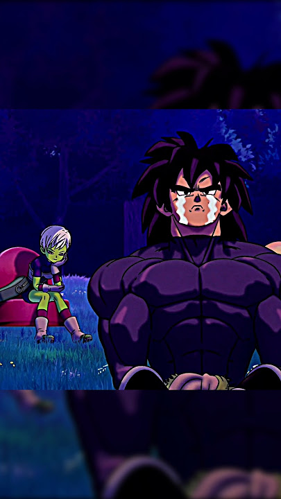 Broly started crying after watching Goku and Vegeta fight 😅