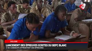 DOLISIE : LANCEMENT DES ÉPREUVES ÉCRITES DU BEPC BLANC