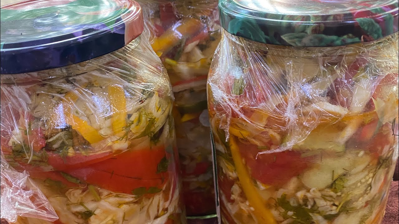 #салат  (қишга салат тайёрлаймиз)