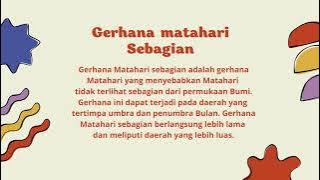 membuat ppt mengenai gerhana matahari