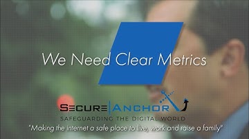 We Need Clear Metrics - Dr Eric Cole