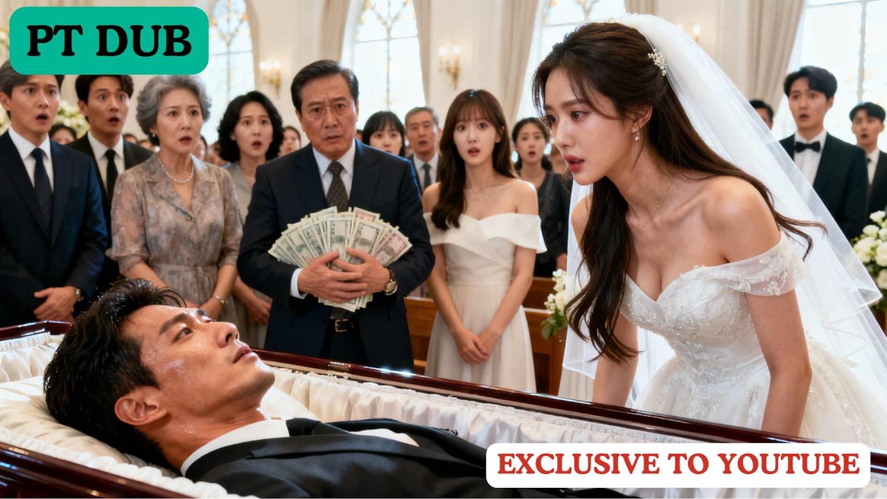 【PT DUB】Casamento com um FANTASMA? O "morto" era um CEO bilionário e se apaixonou por ela! 😱