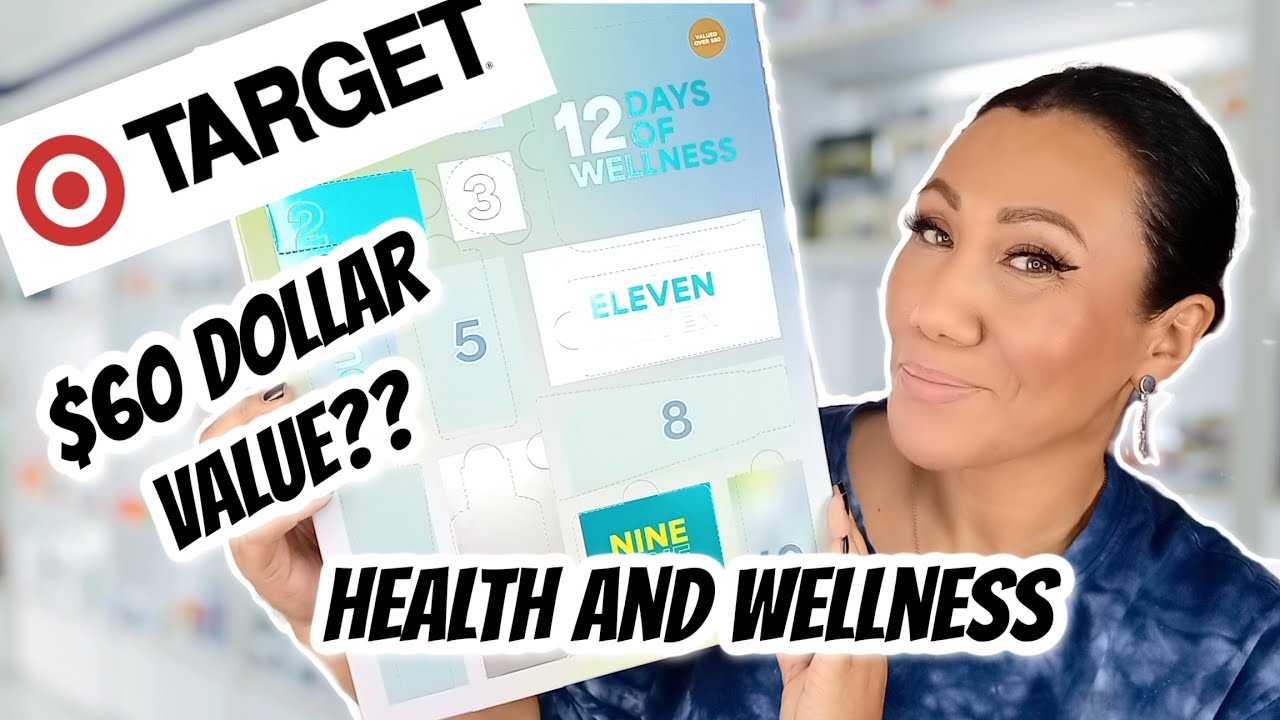 The Best Self Care Advent Calendar?? Target 12 Days of Health and