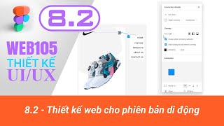 WEB105 - Demo8.2 - Thiết kế web cho phiên bản di động - Thiết kế UI/UX với Figma