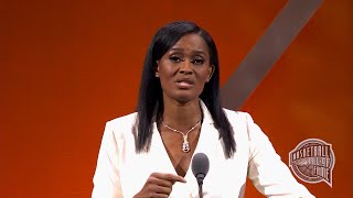 Swin Cash&#39;s Basketball Hall of Fame Enshrinement Speech