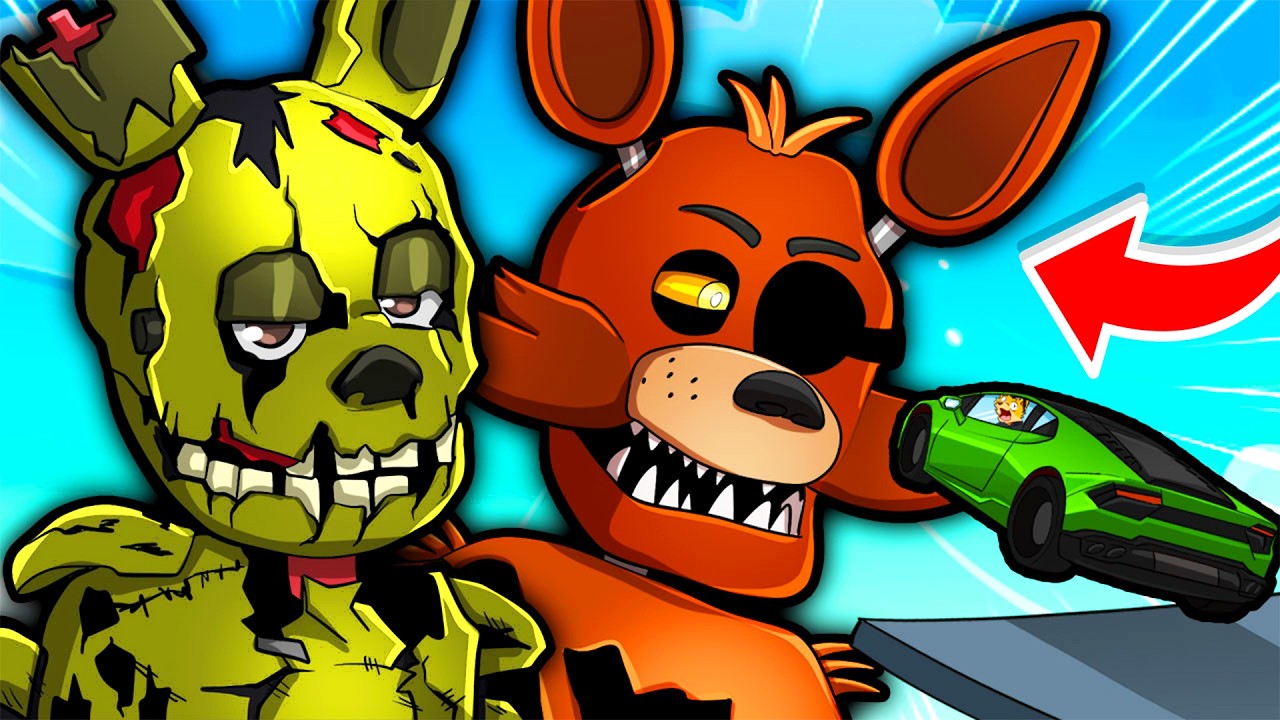 DISTRUGGIAMO GLI ANIMATRONICS GIGANTI CON MACCHINE ASSURDE! MI HANNO MANGIATO?! *MAPPA ESCLUSIVA*