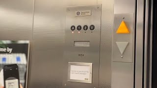MASSIVE ThyssenKrupp Hydraulic Elevator at IKEA in Portland OR (Elevator A)