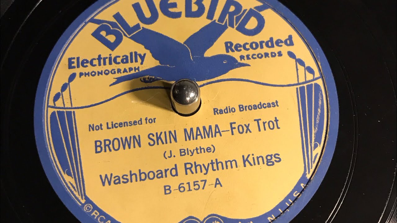 Washboard Rhythm Kings with Casey Bill Weldon Brown Skin Mama YouTube