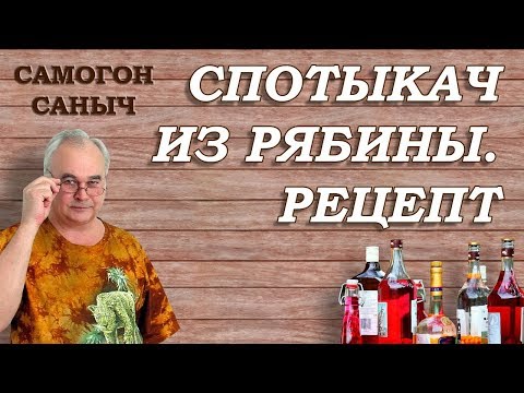 СПОТЫКАЧ - рецепт из РЯБИНЫ / Рецепты наливок
