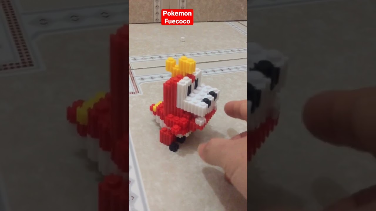 Pokemon Fuecoco từ bộ lắp ráp mini