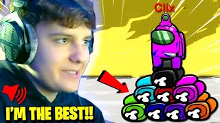 CLIX AND CORINNA 0IQ AMONG US(HILARIOUS)