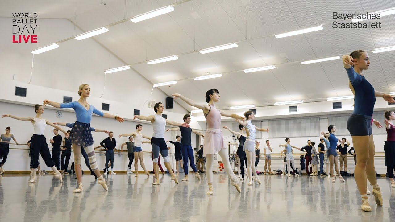 World Ballet Day | Queensland Ballet Company Class 2022  #worldballetday 2022