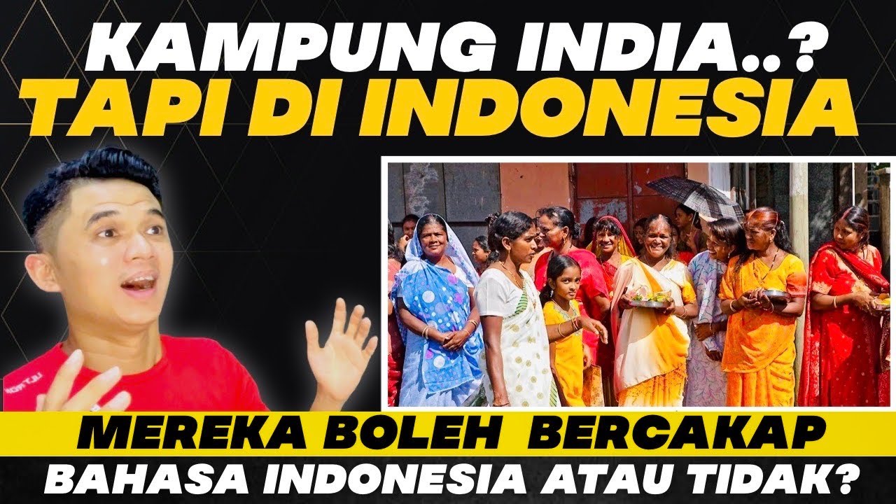 LUARA BIASA‼️ Suasana Negeri India Di Kampung India Di Medan