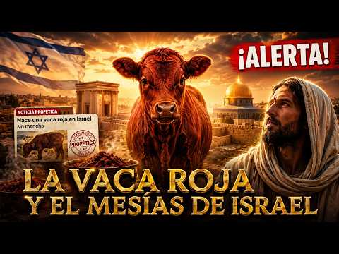 🚨 MÁXIMA EXPECTACIÓN: NACEN 3 VACAS ROJAS en ISRAEL 2000 años después
