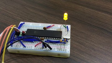 Pulse width Modulation (PWM) in AVR Microcontroller Atmega16/32: Controlling Brightness of LED