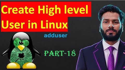 Add New User Account in Linux | adduser Command Explained (2025) Part-1 #hindi 