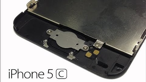 iPhone 5C Home Button Replacement Guide