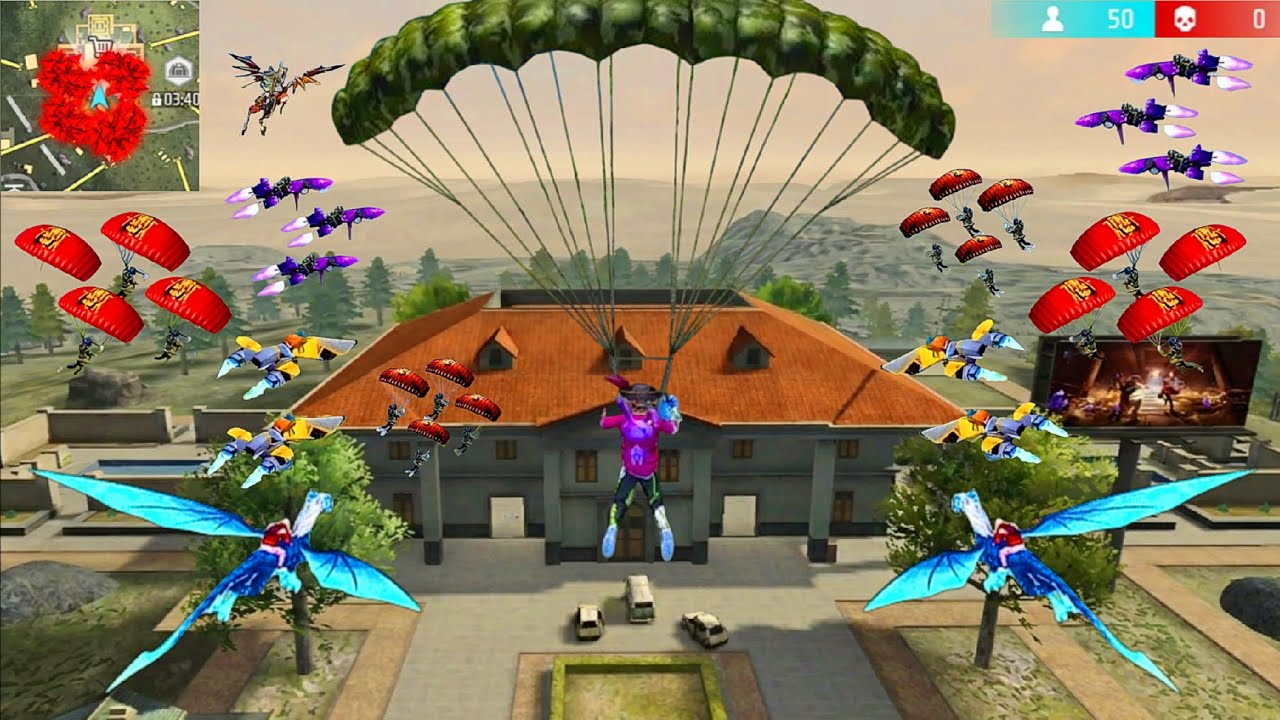 M4A1+MP40 39 Kills 💪99% Headshot Rate ⚡ Solo Vs Squad 🪂 [Full Gameplay] FreeFire!