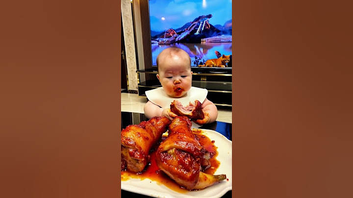Un bébé chinois qui mange#cooking#food#cuisine