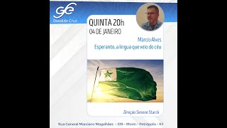 Palestra: Esperanto, a língua que veio do céu – Márcio Alves – 04/01/2024