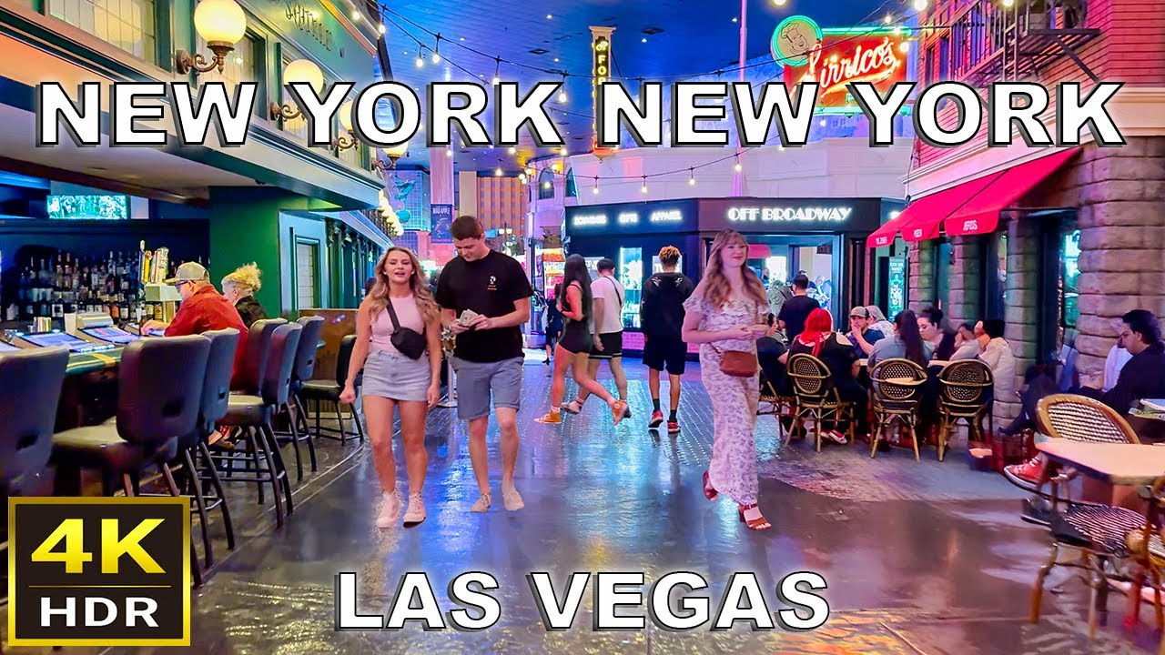 [4K HDR] New York New York Las Vegas Walking Tour | September 2025 | Las Vegas Strip