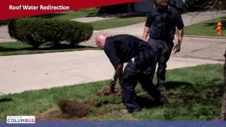Blue Print Columbus: Roof Water Redirect