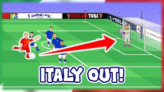 🤯ITALY ARE OUT OF THE WORLD CUP!🤯 Italy vs North Macedonia 0-1 (2022)