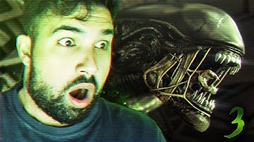 My FIRST ALIEN ENCOUNTER - Alien Isolation - Part 3
