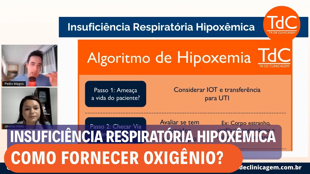 Thumbnail - Como oxigenar o meu paciente com insuficiência respiratória ?