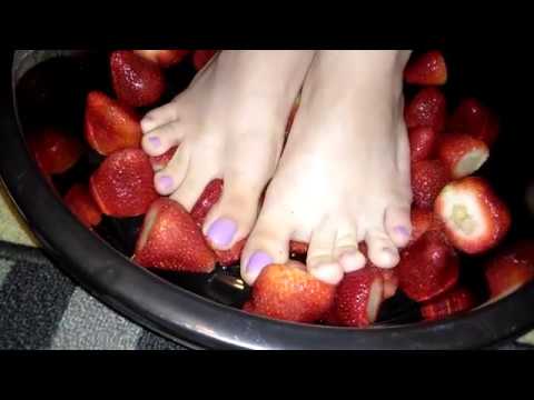 Feet ASMR Fruit Crush | Extremely Satisfying Squishy Sounds