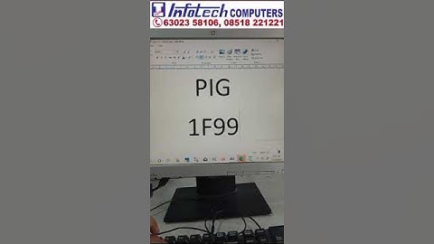 Create Pig in Word Document | Infotech Computers Bhagya Nagar Kurnool 6302358106 #training