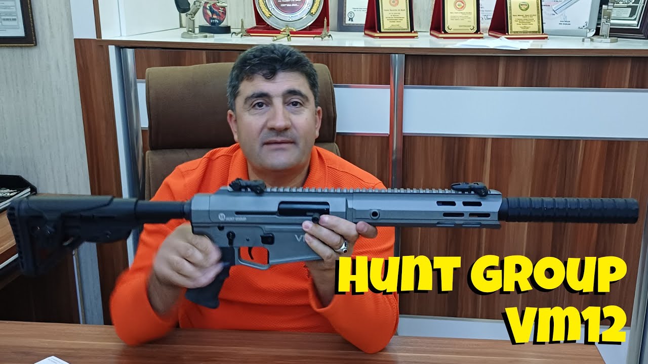 HUNT GROUP VM12 GRİ FULL METAL