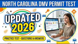 North Carolina DMV Permit Questions and Answers 2026 | Pass Your NC DMV Permit Practice Test