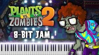 Plants vs Zombies 2 - 8-Bit Jam | Piano Cover 🎹