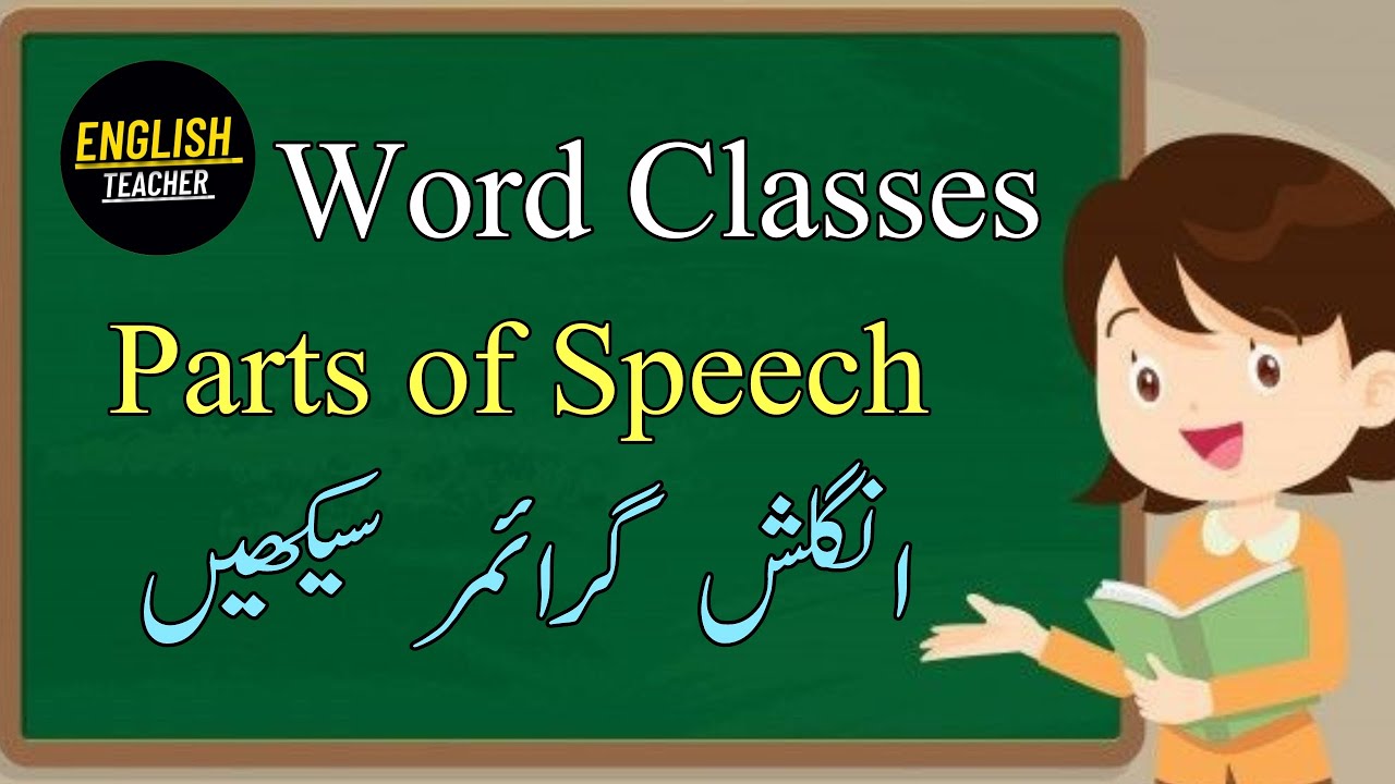 Parts of Speech Word Classes Basic English Grammar English