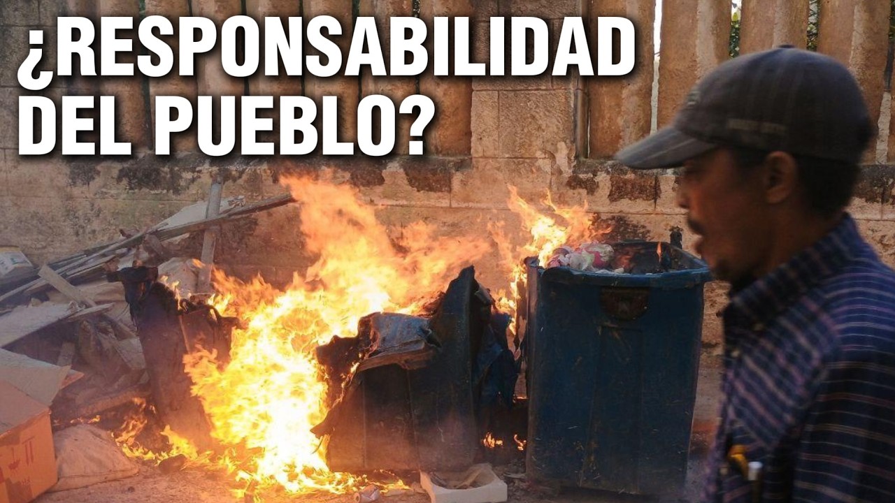 Сжигание мусора: к этому прибегают кубинцы из-за бездействия властей.