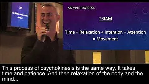 Sean McNamara of Mind Possible speaks about Telekinesis, Remote Viewing and OBE's to scientists