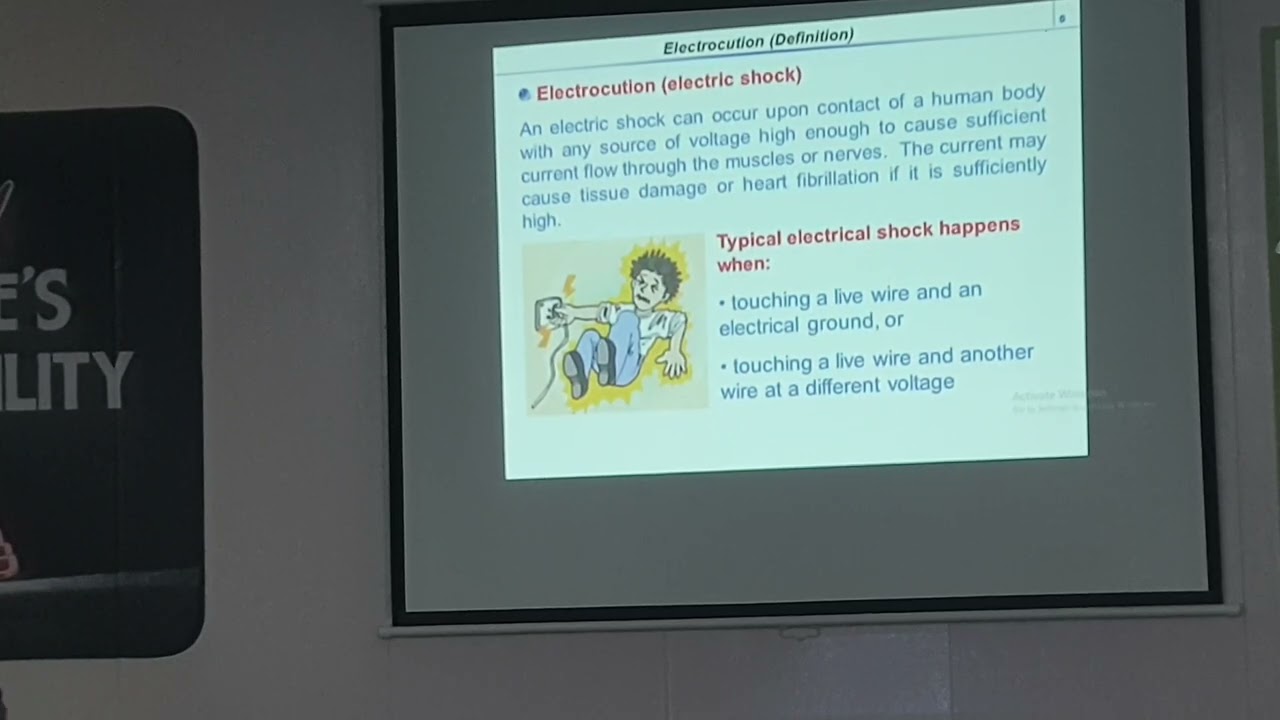 Electrical Safety Part -3 (Hazards of Electricity?)