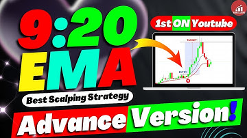 9 & 20 EMA Scalping Strategy | Best Intraday trading Strategy for Beginners