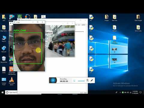 Part 3: Face Recognition and Marking Attendance