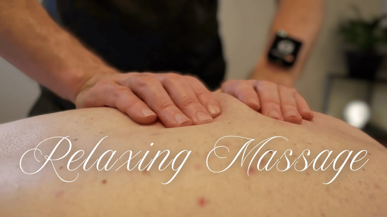ASMR Deep Tissue Back Massage for Relaxation & Sleep - YouTube