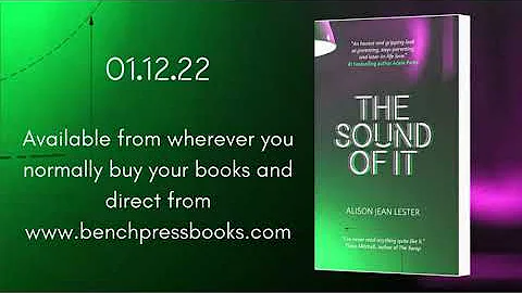 Book trailer: The Sound of It by Alison Jean Lester