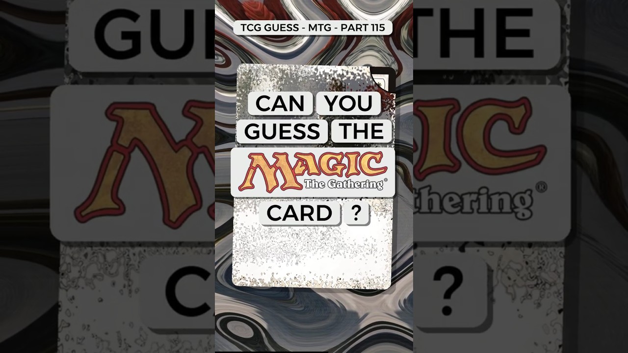 Can You Guess The Magic: The Gathering Card ? TCG Guess Part 115 #mtg #tcg #tcgguess - YouTube Can You Guess The Magic: The Gathering Card ? TCG Guess Part 115 #mtg #tcg #tcgguess - YouTube