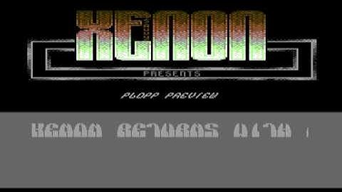 Xenon (NL) Intro 5 ! Commodore 64 (C64)
