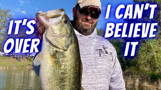 Can't Believe It's Over, I'm Quitting, No More Your Lake Fork Guide Bass Fishing Content or Guiding screenshot 4