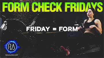 Introducing Form Check Fridays on RowAlong - Check your Rowing Technique