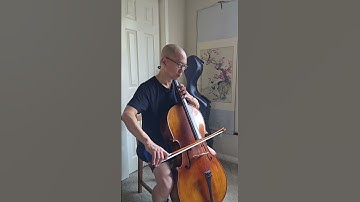 C.Harvey, Learning 3-Octave Scales on the Cello, F# Major, 1st Octave