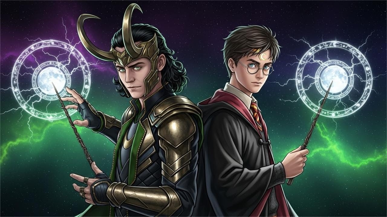 What if Harry was son of Loki and Artemis?