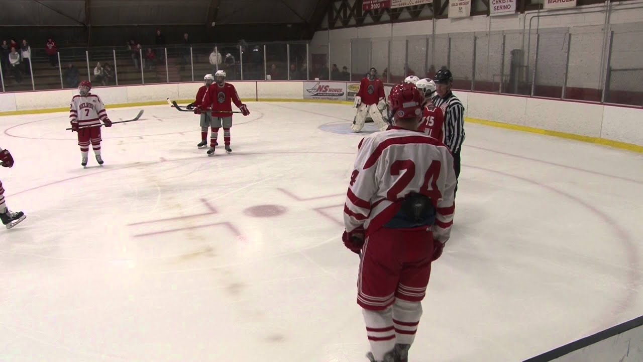 mhs boys hockey vs wakefield 2016 YouTube